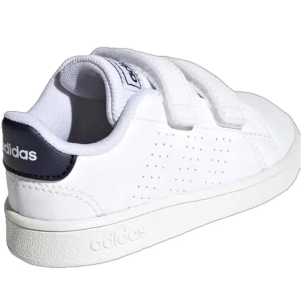 Adidas Boy's Sneakers Advantage White Tennis Shoes Toddler Size 4 NIB
